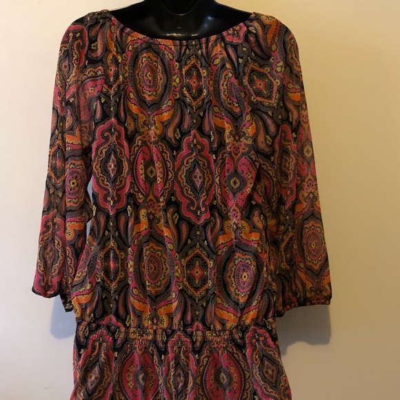 INC top with black tank underneath size medium - Picture 6 of 7